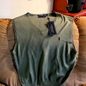 Brand new Ralph Lauren pullover vest